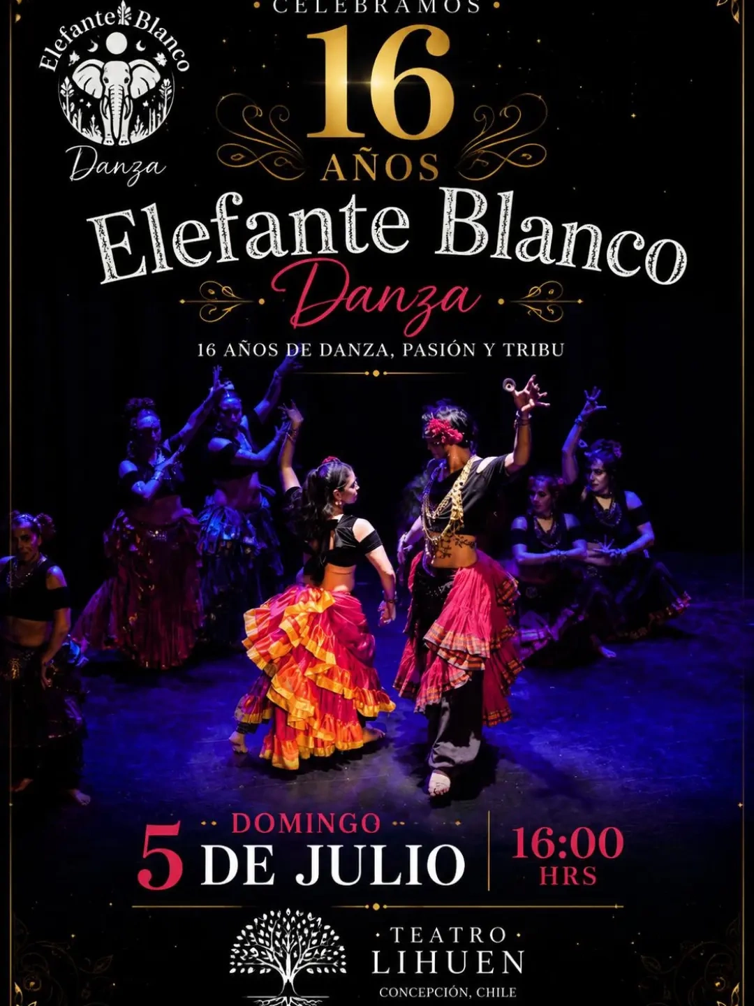 Elefante Blanco Danza CELEBRA 16 AÑOS