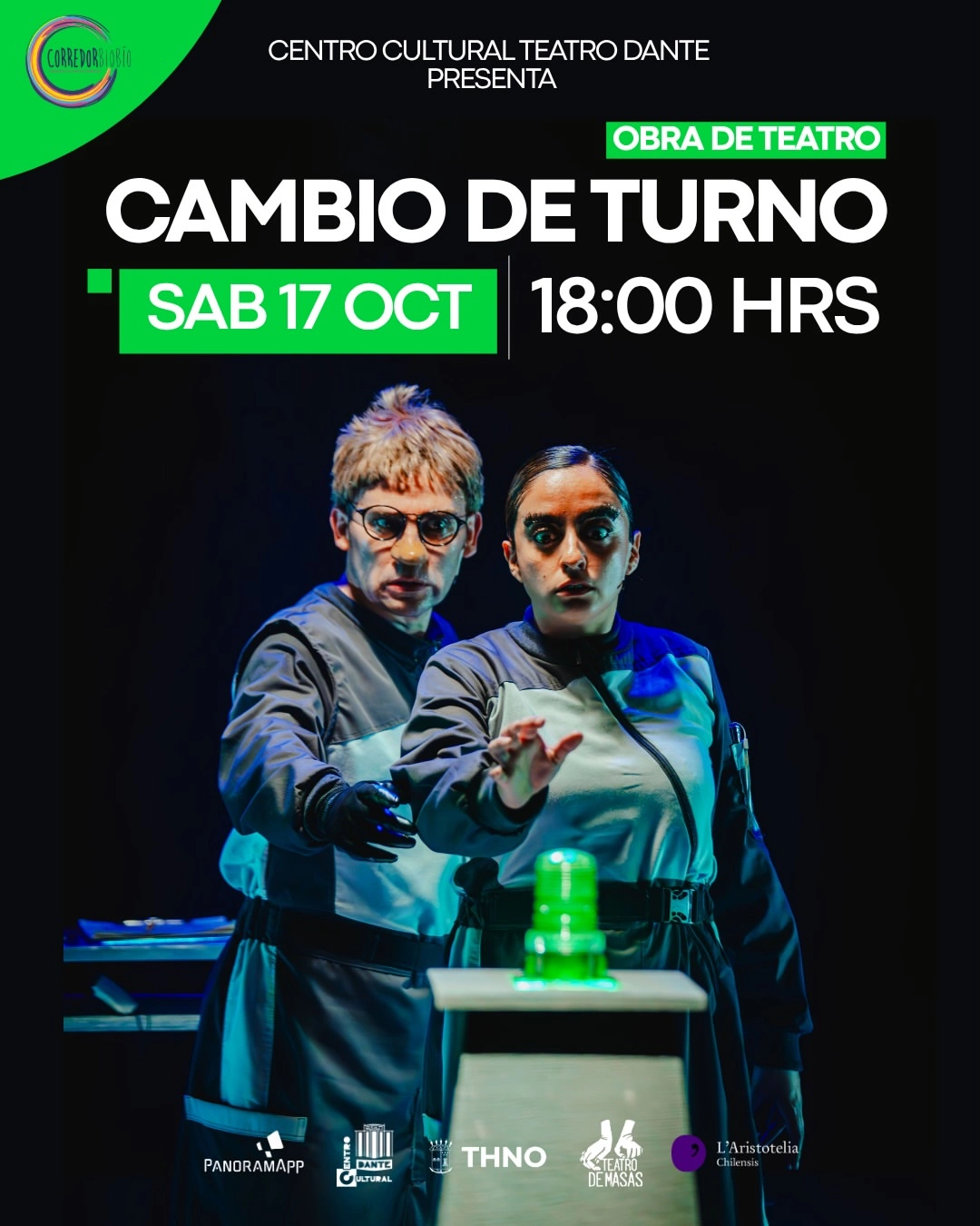 Obra De Teatro “Cambio de Turno” - Teatro Dante