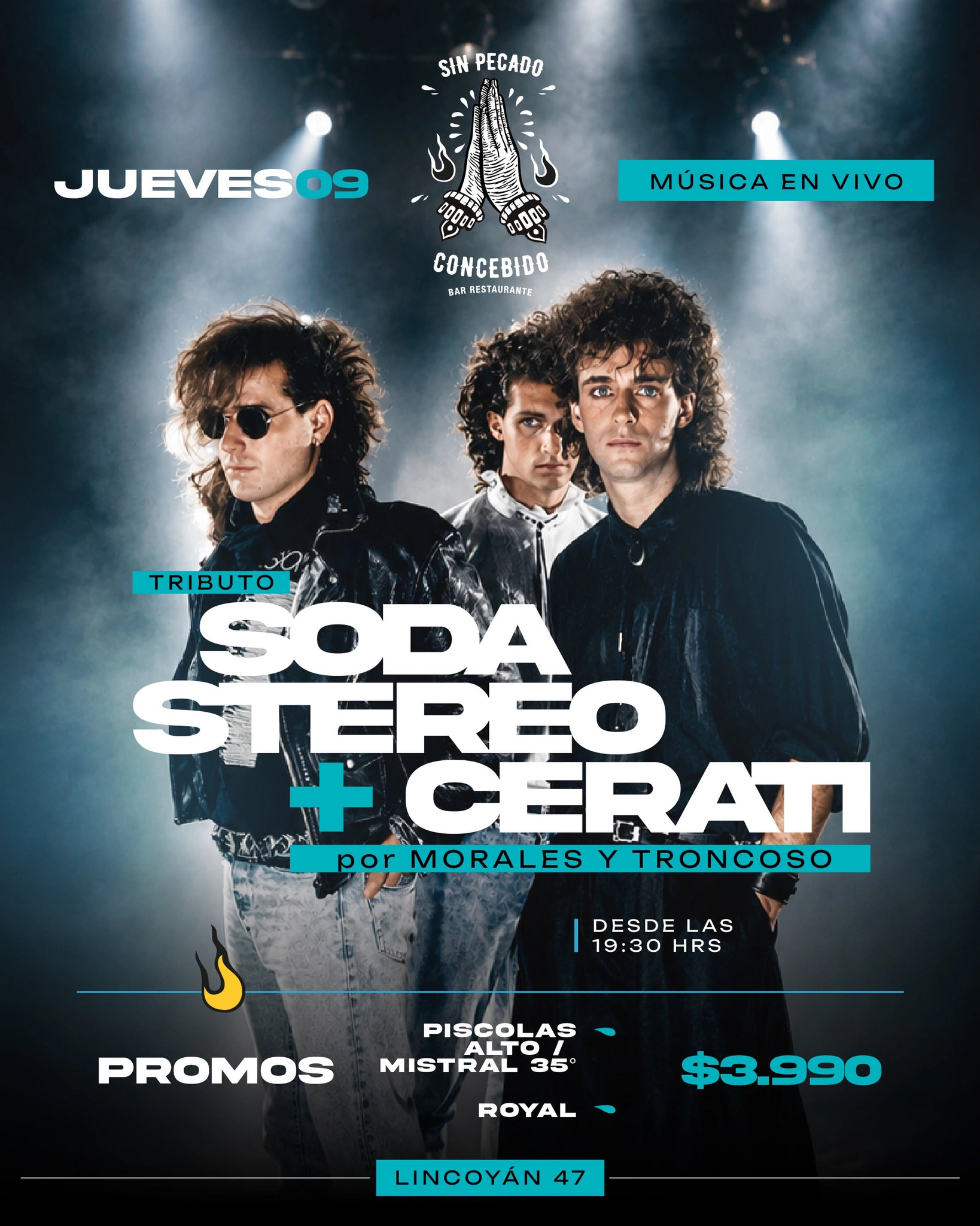 Tributo a Soda Stereo y Cerati