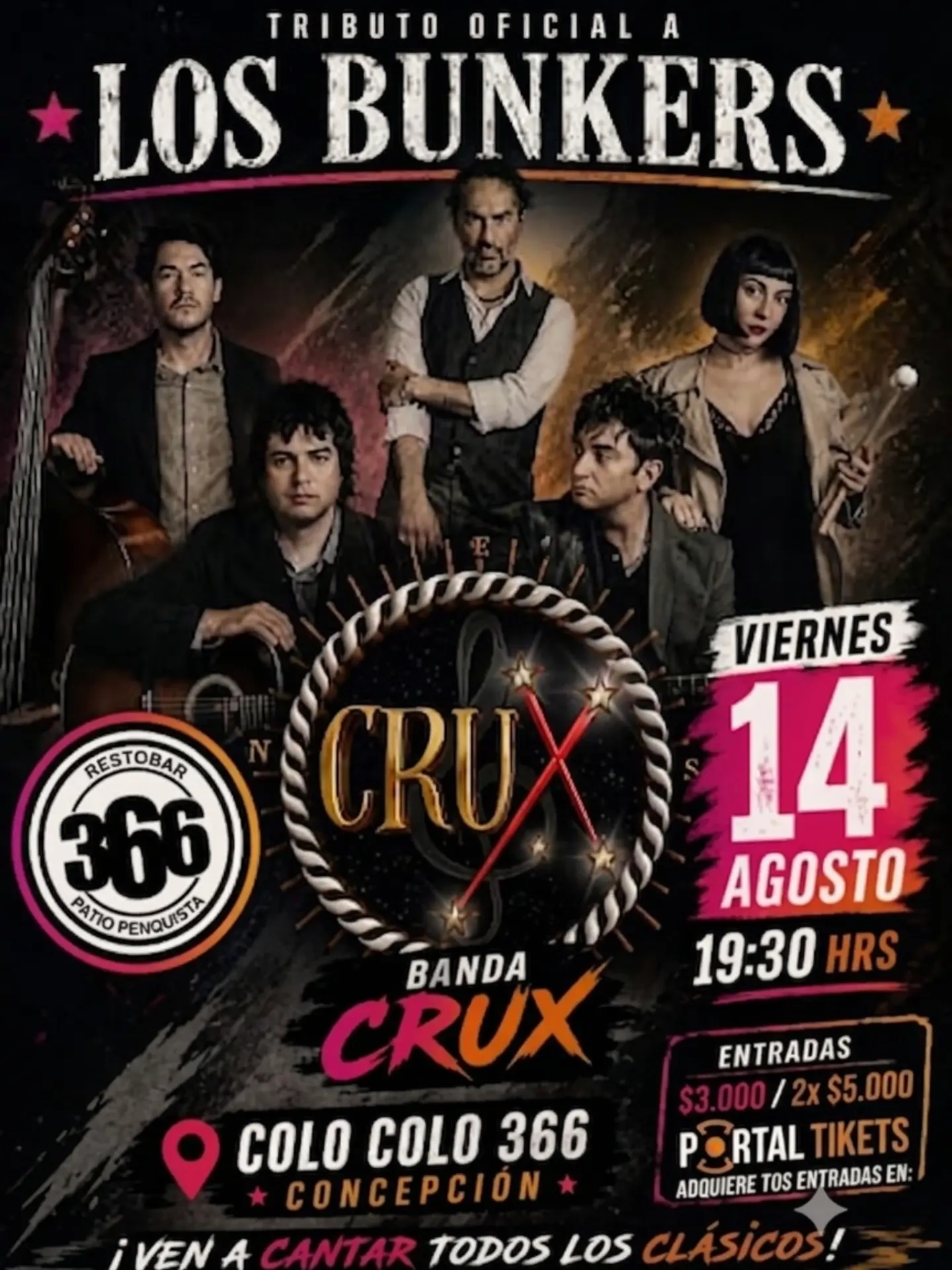 Tributo Oficial a Los Bunkers