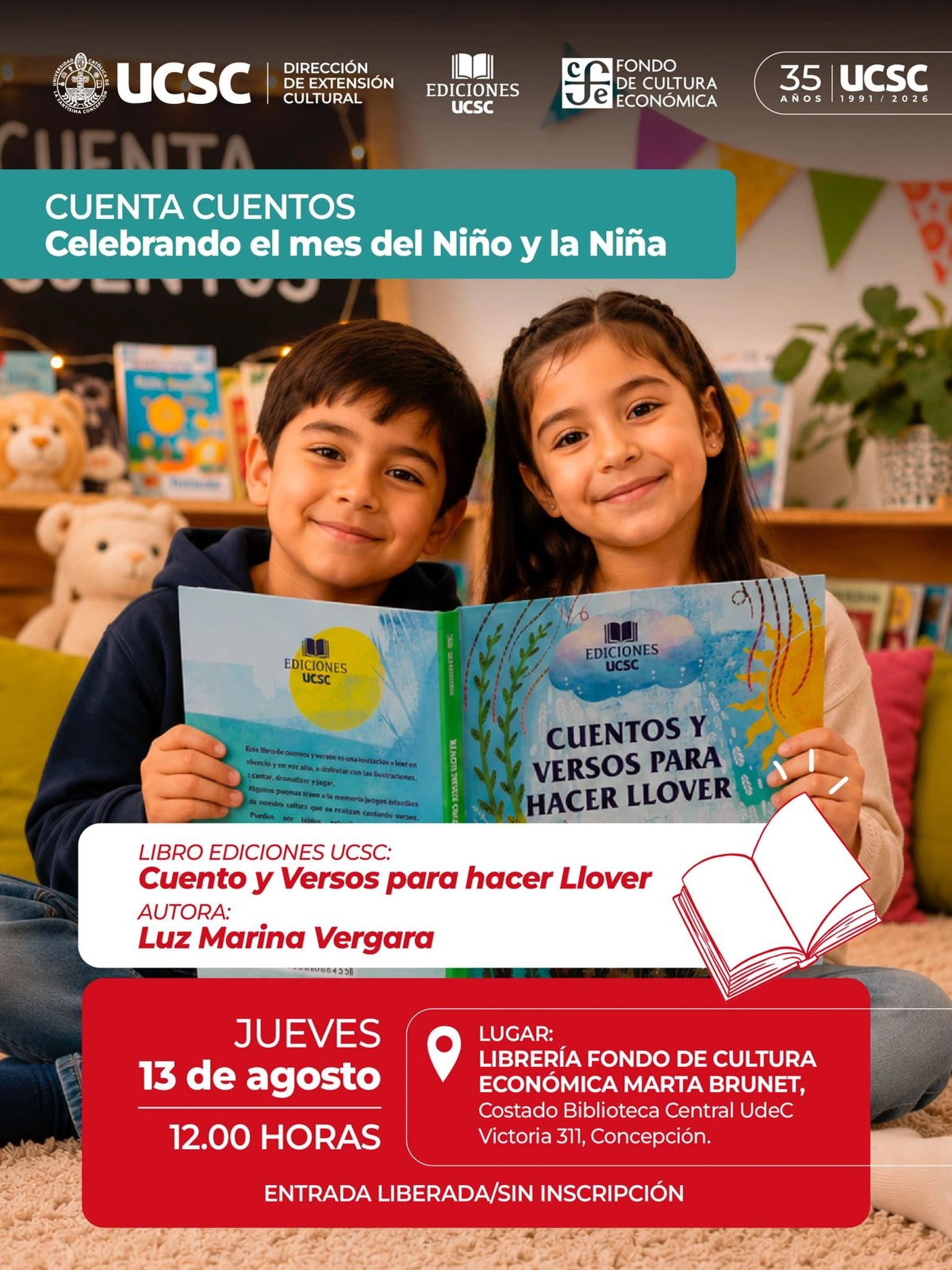 Cuenta Cuentos: Cuentos y Versos para hacer Llover