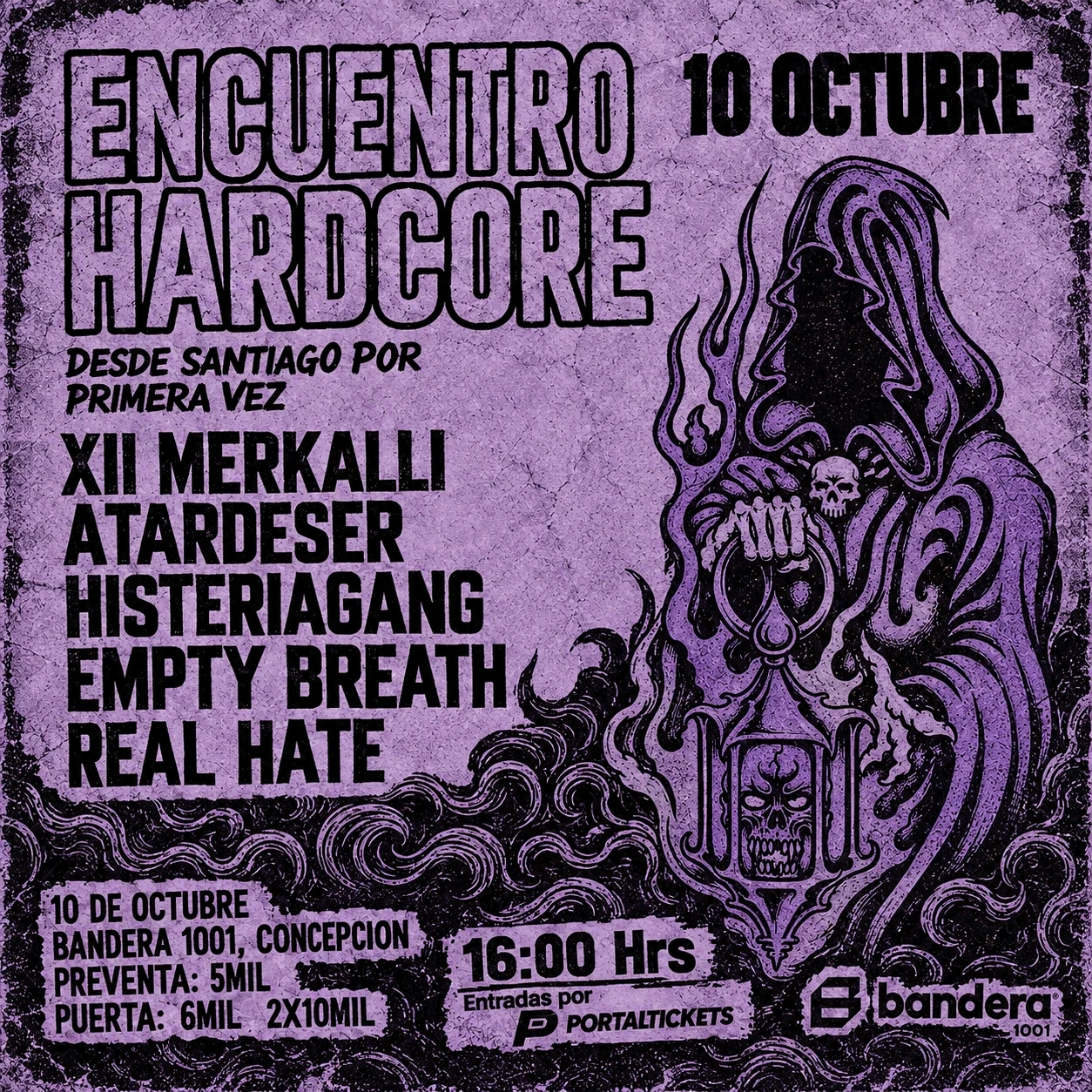 Encuentro Hardcore en Bandera 1001