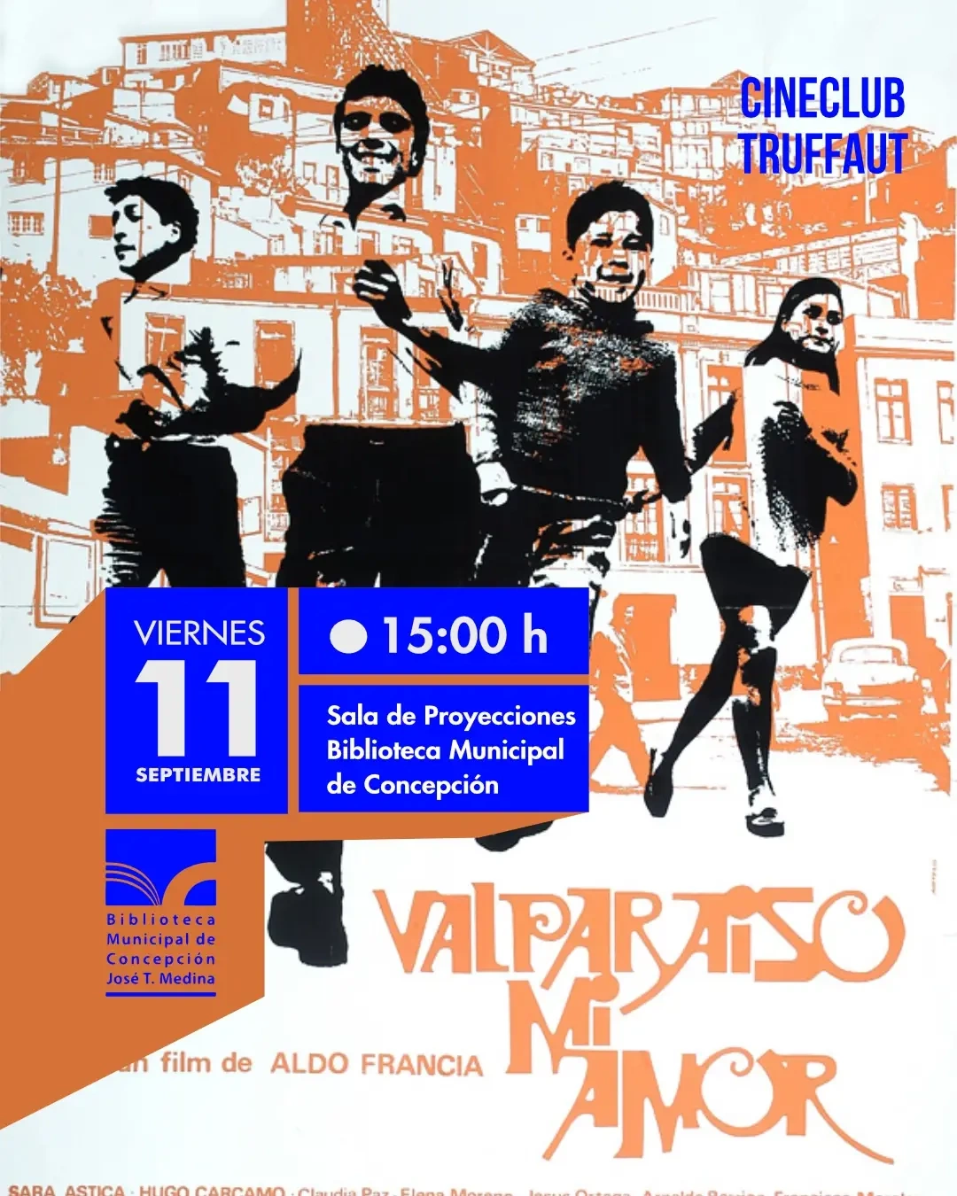 Cineclub Truffaut: Valparaíso, Mi Amor