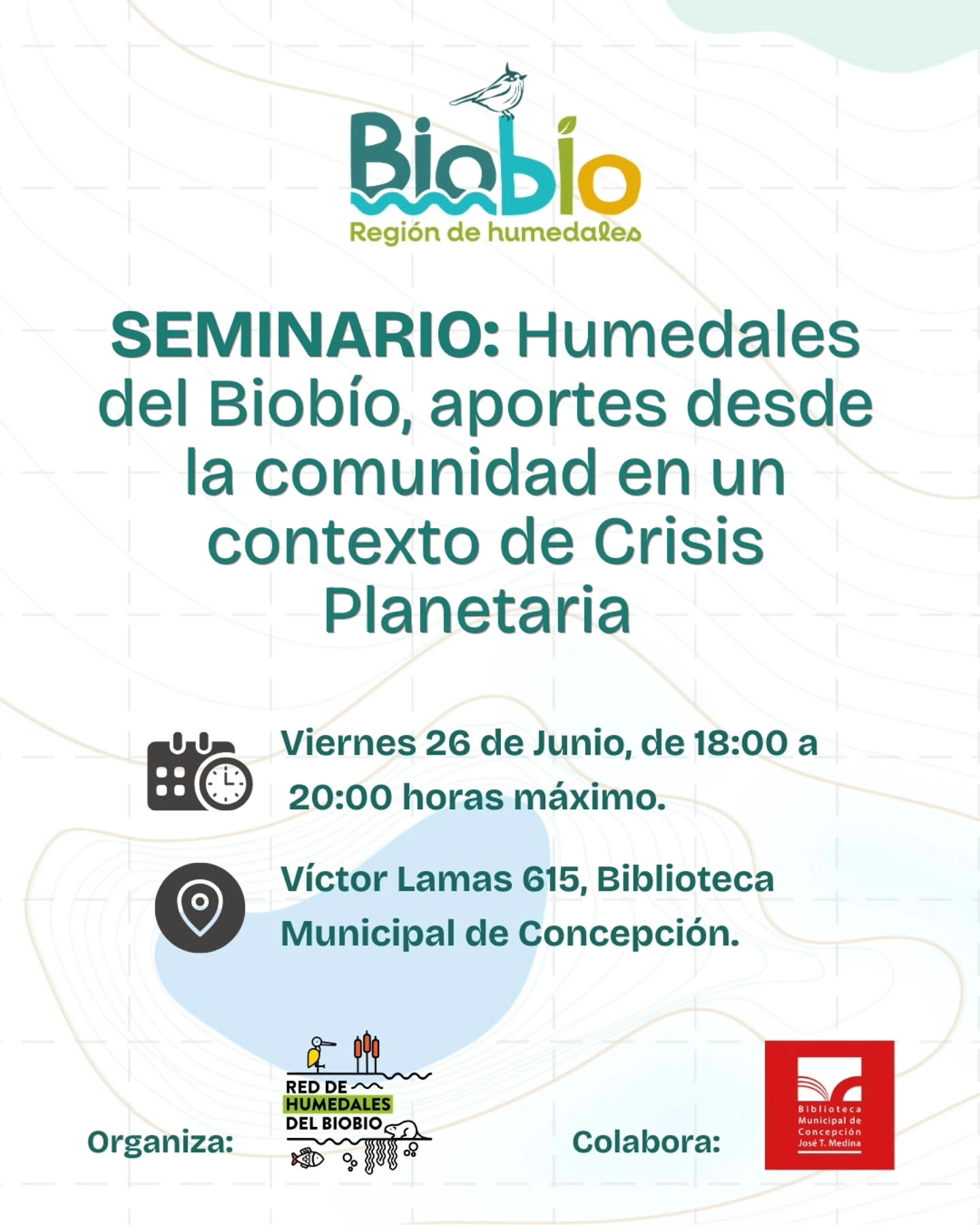Seminario: Humedales del Biobío