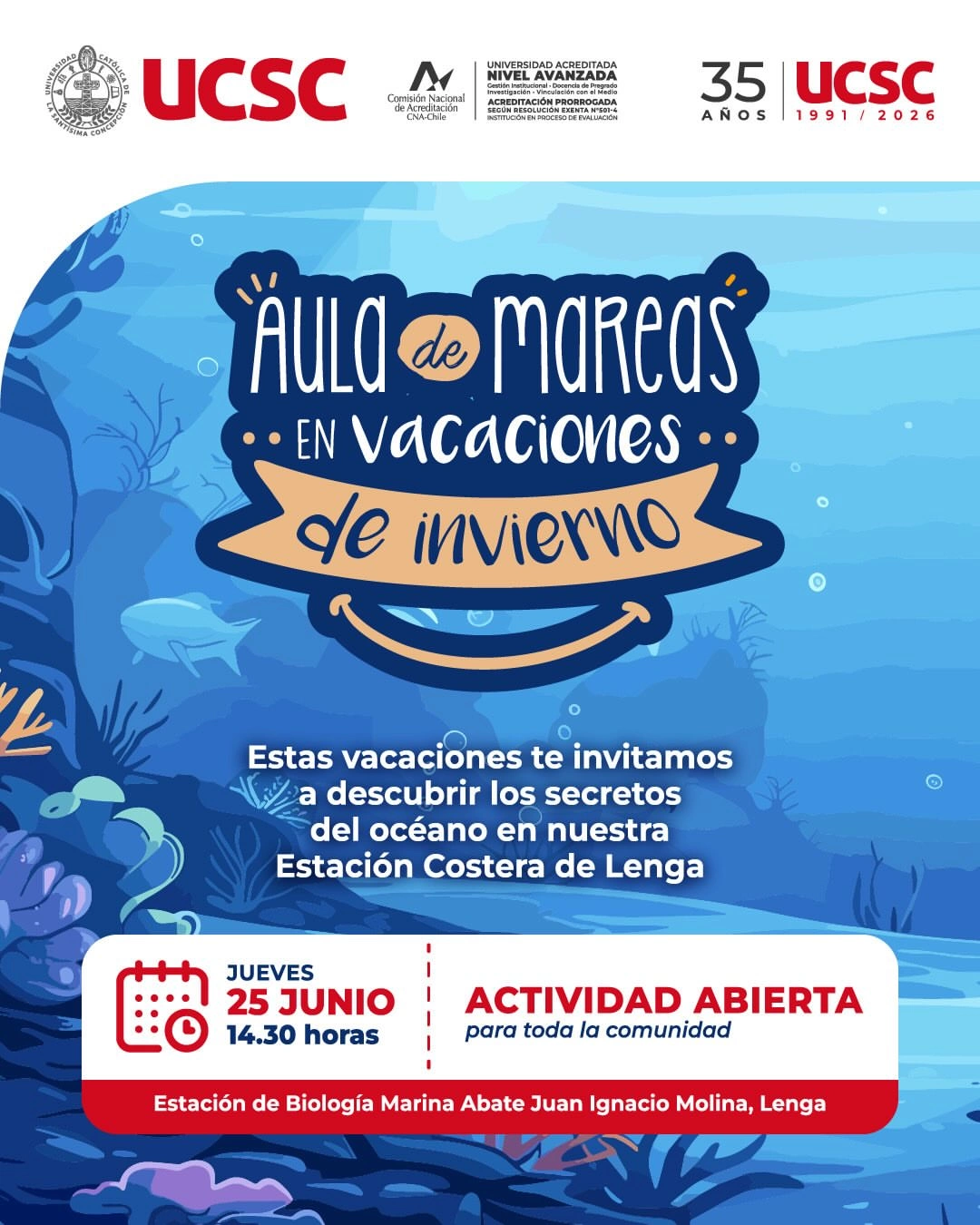 Descubre el Océano en Lenga