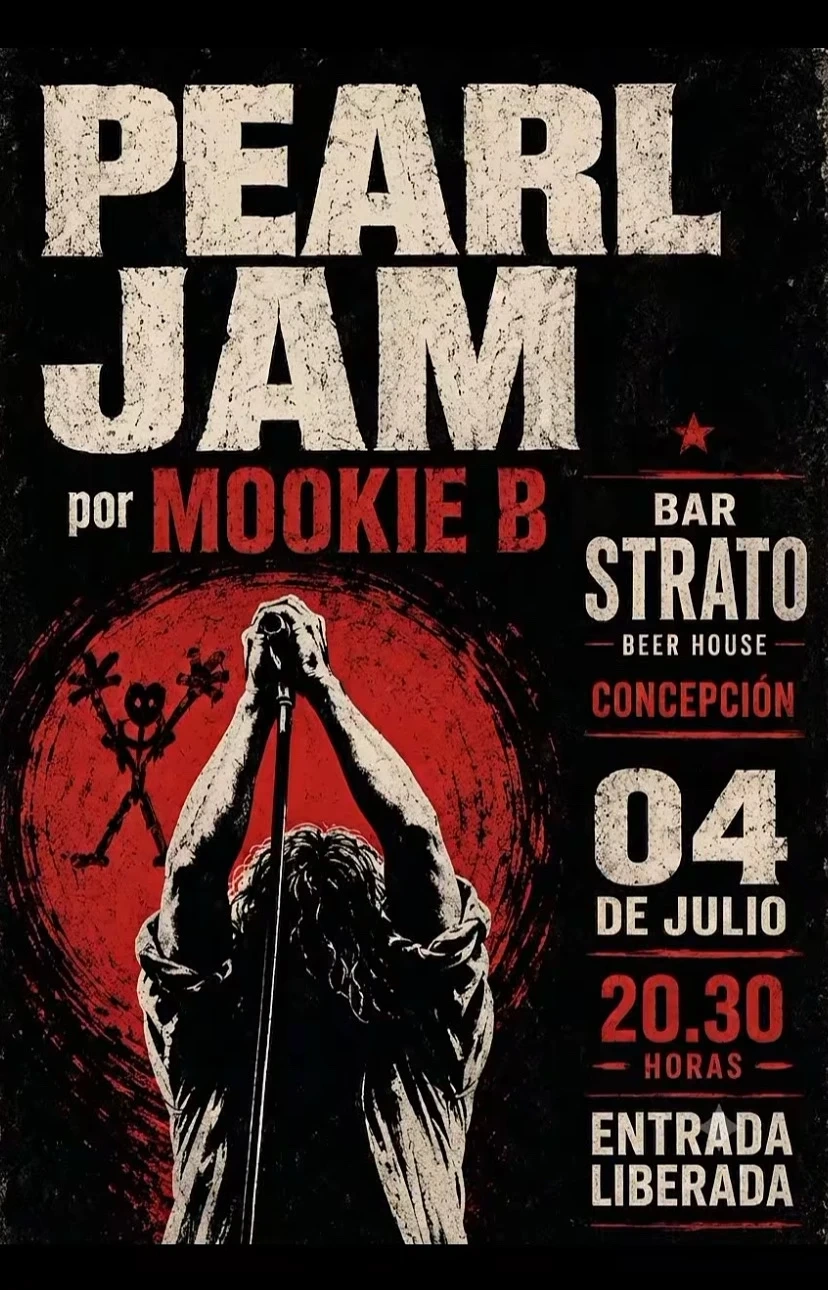Pearl Jam por Mookie B