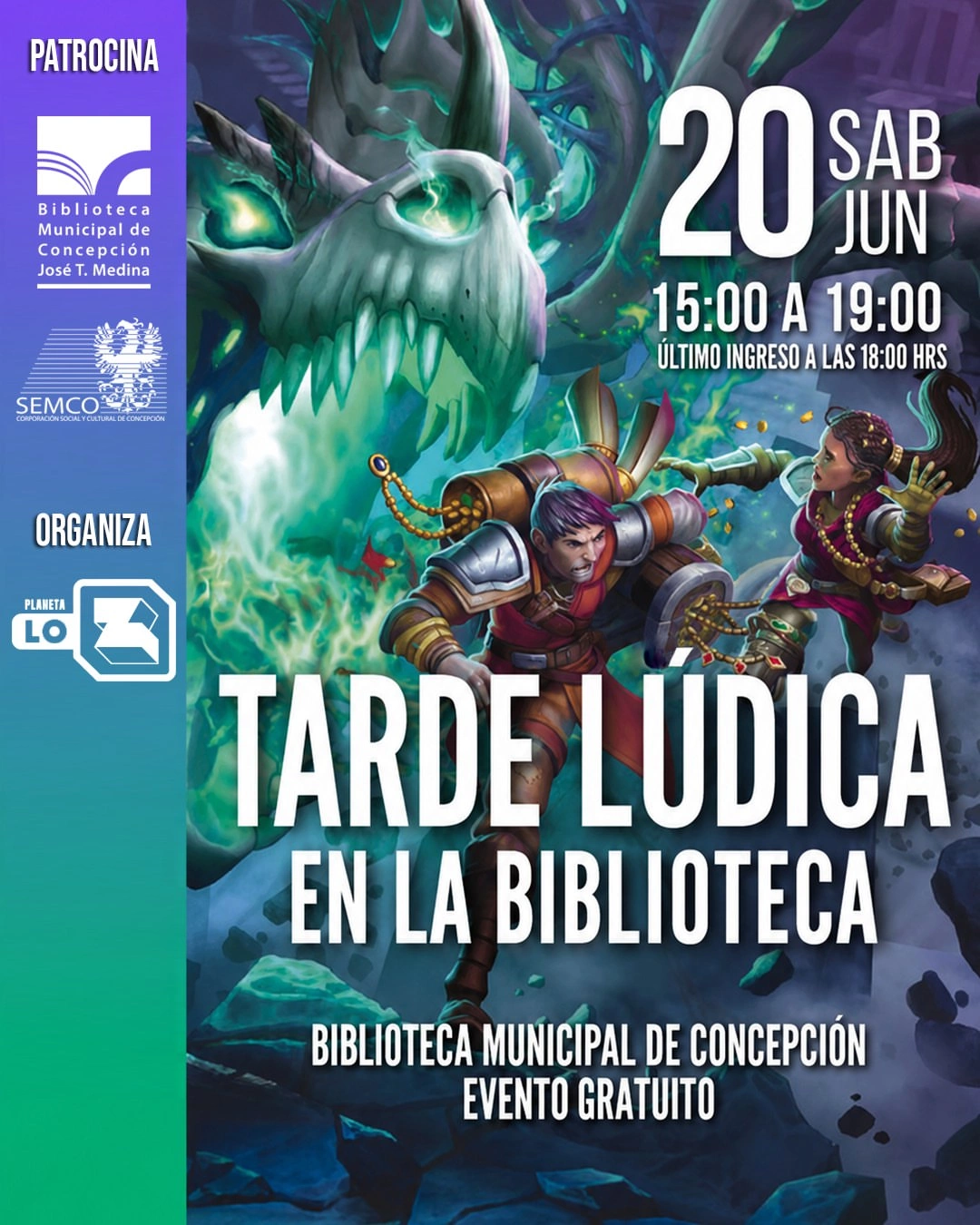 Tarde Lúdica en la Biblioteca Municipal