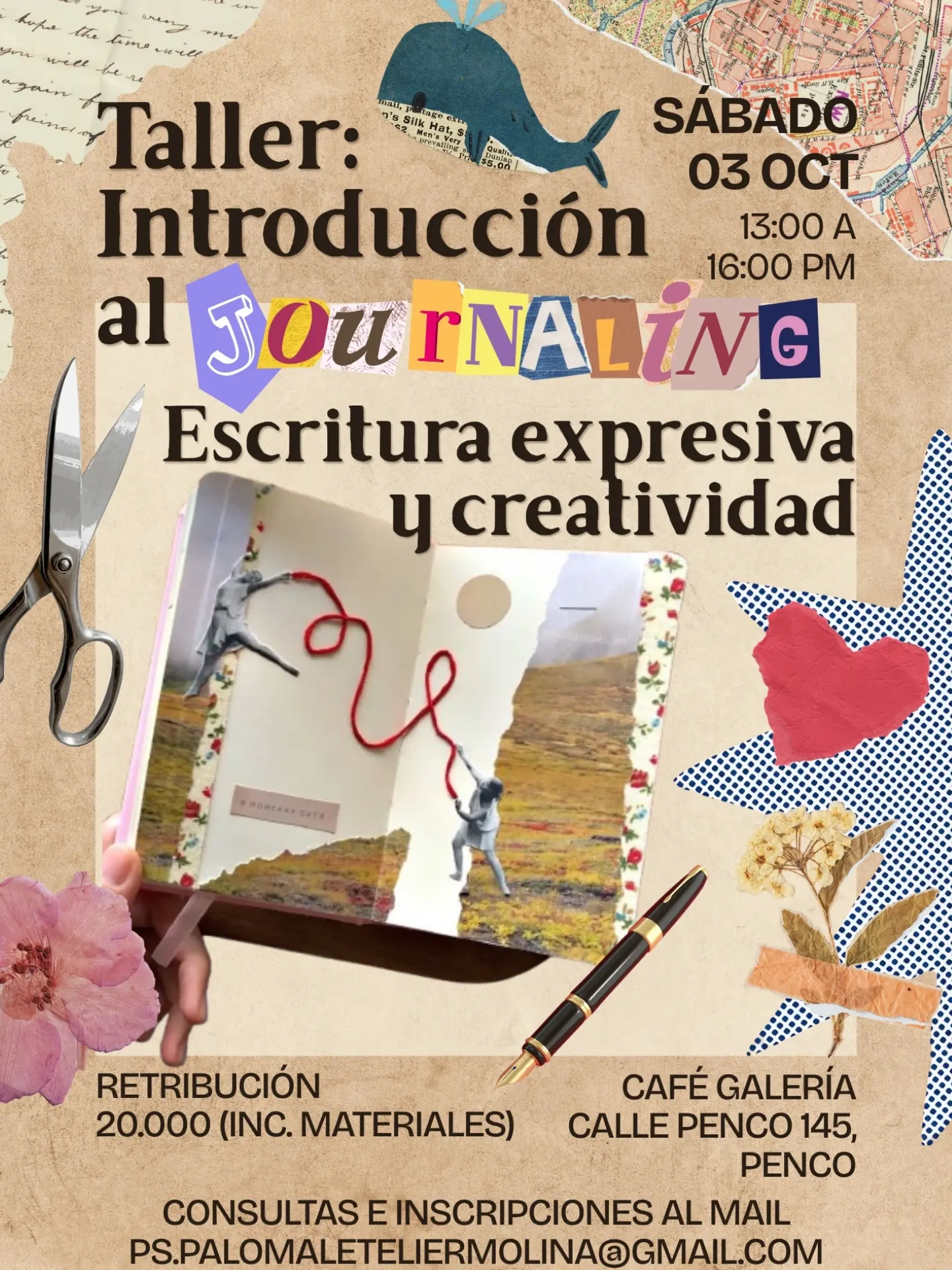 Taller de Journaling: Introducción a la Escritura Expresiva y Creatividad