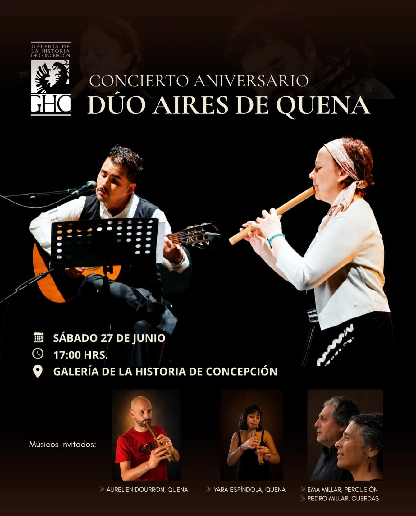 Concierto Aniversario Dúo Aires de Quena