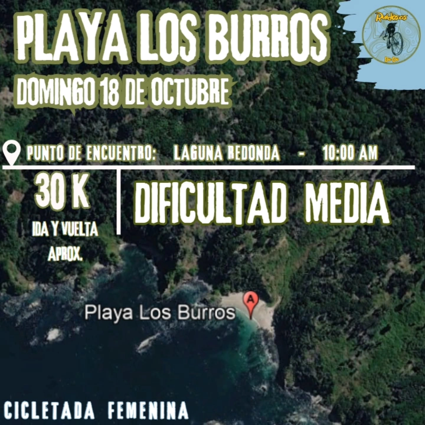 Cicletada Femenina a Playa Los Burros