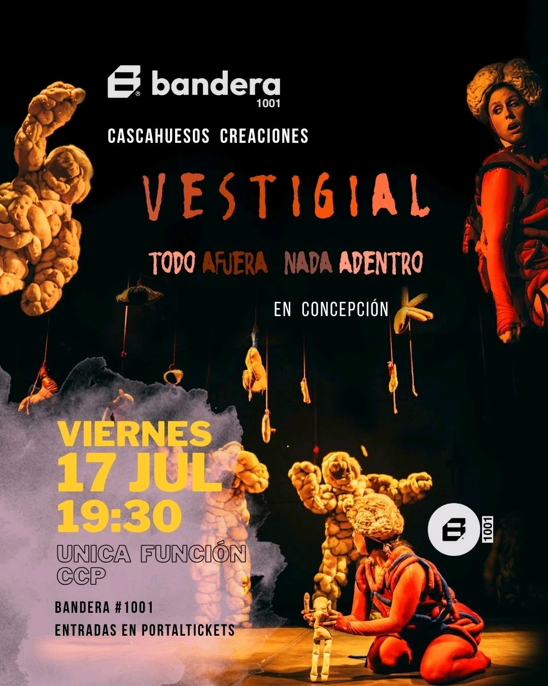 Vestigial, Todo Afuero Nada Adentro en Bandera 1001