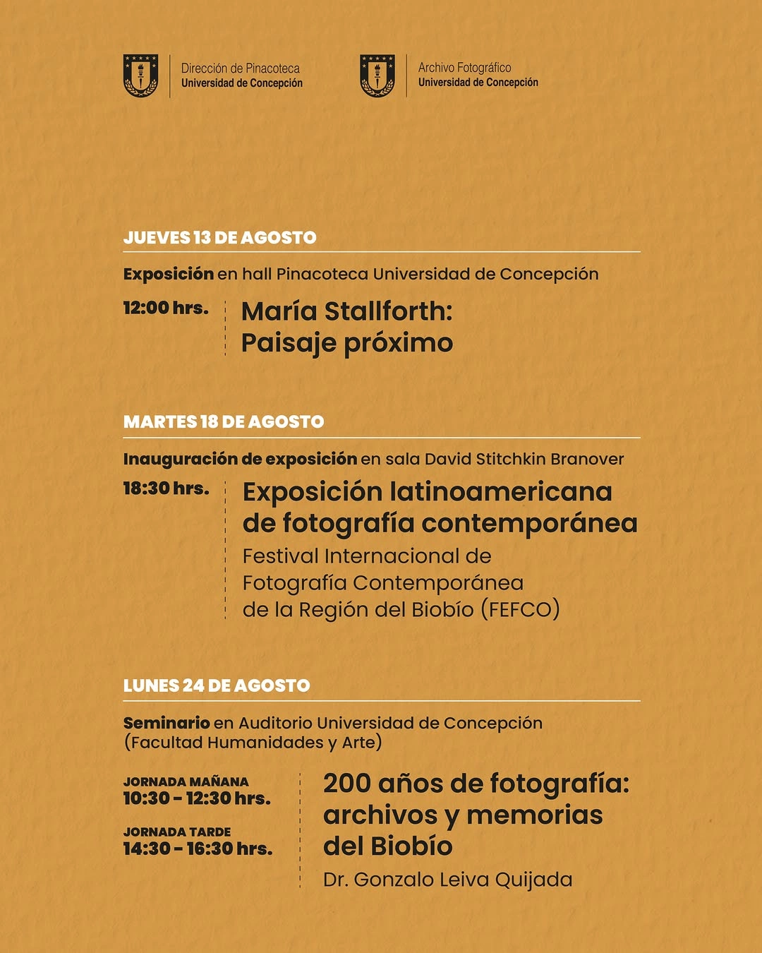 Exposición: María Stallforth - Paisaje próximo