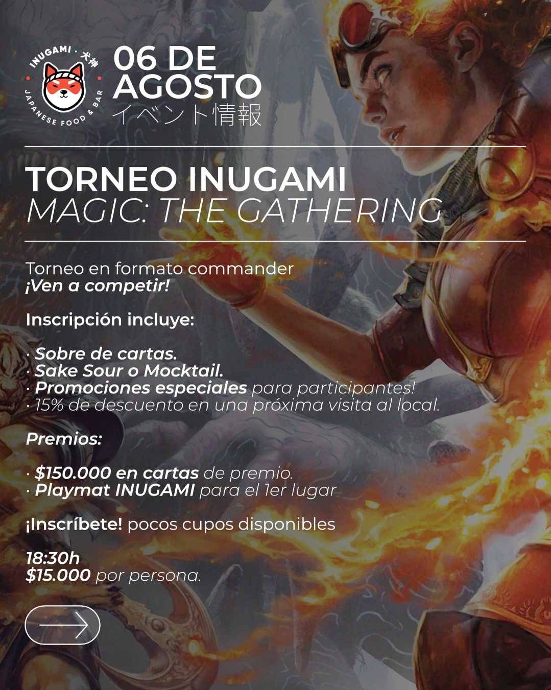 Torneo en Inugami Magic: The Gathering