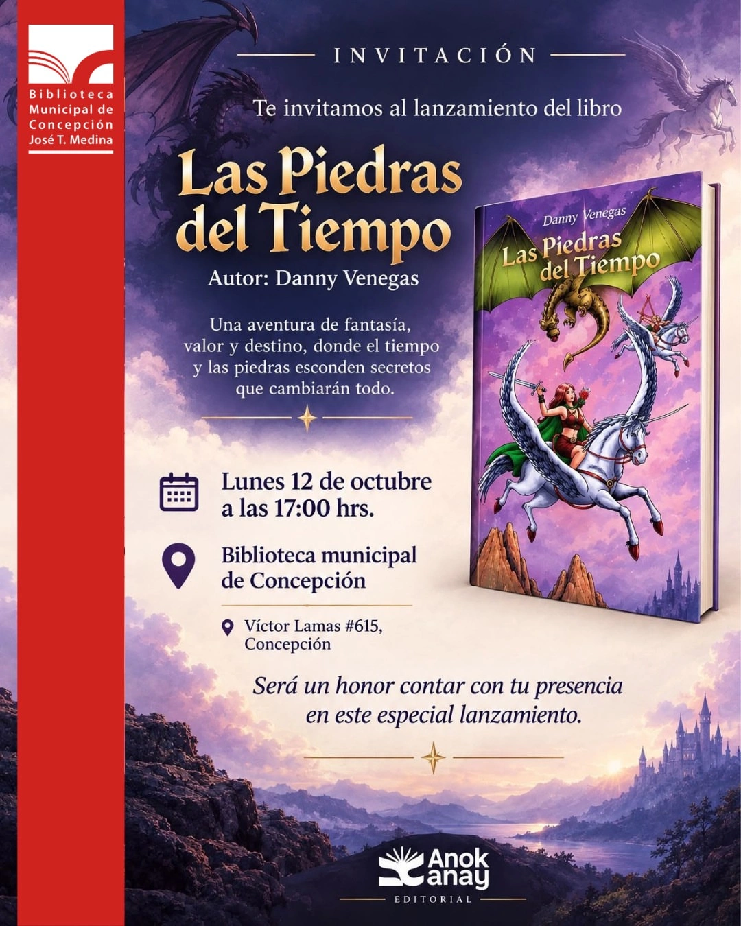 Lanzamiento del libro "Las Piedras del Tiempo"