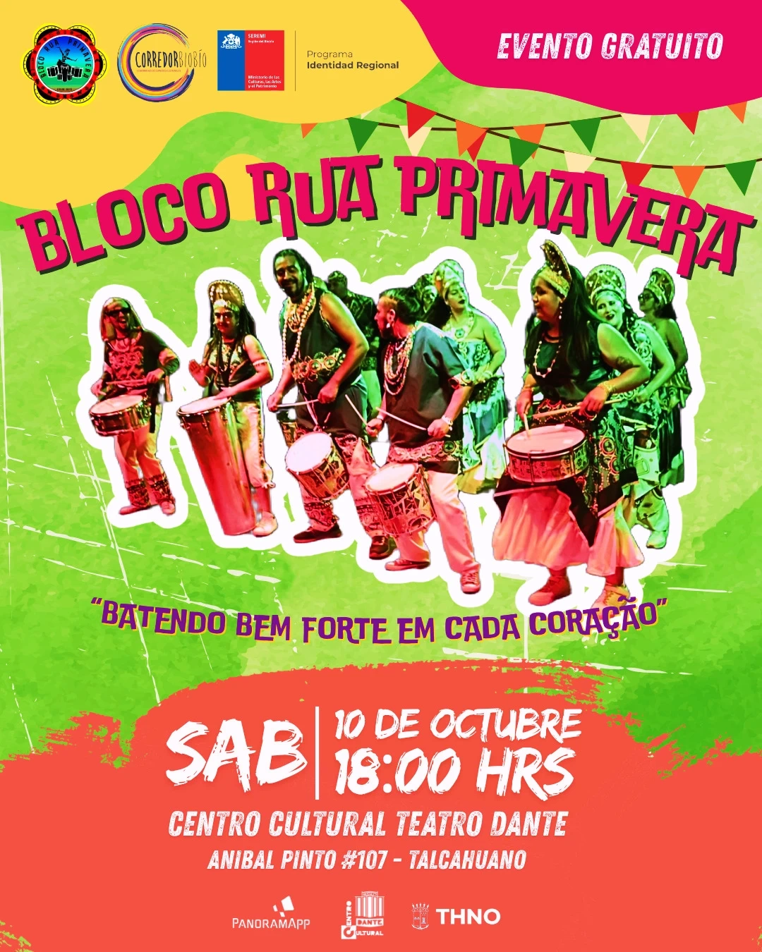 Escuela Samba Afro Bloco Rua Primavera - En Vivo