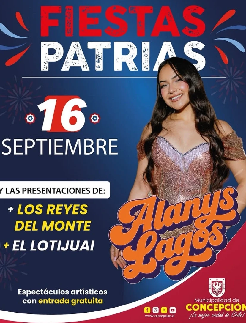 Fiestas Patrias Conce: Alanys Lagos