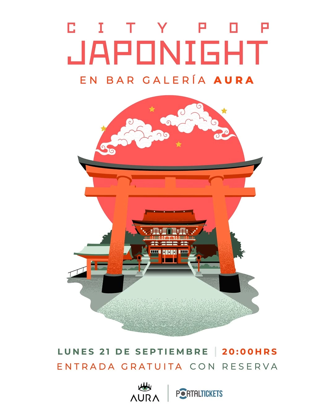 CITY POP JAPONIGHT EN BAR GALERÍA AURA