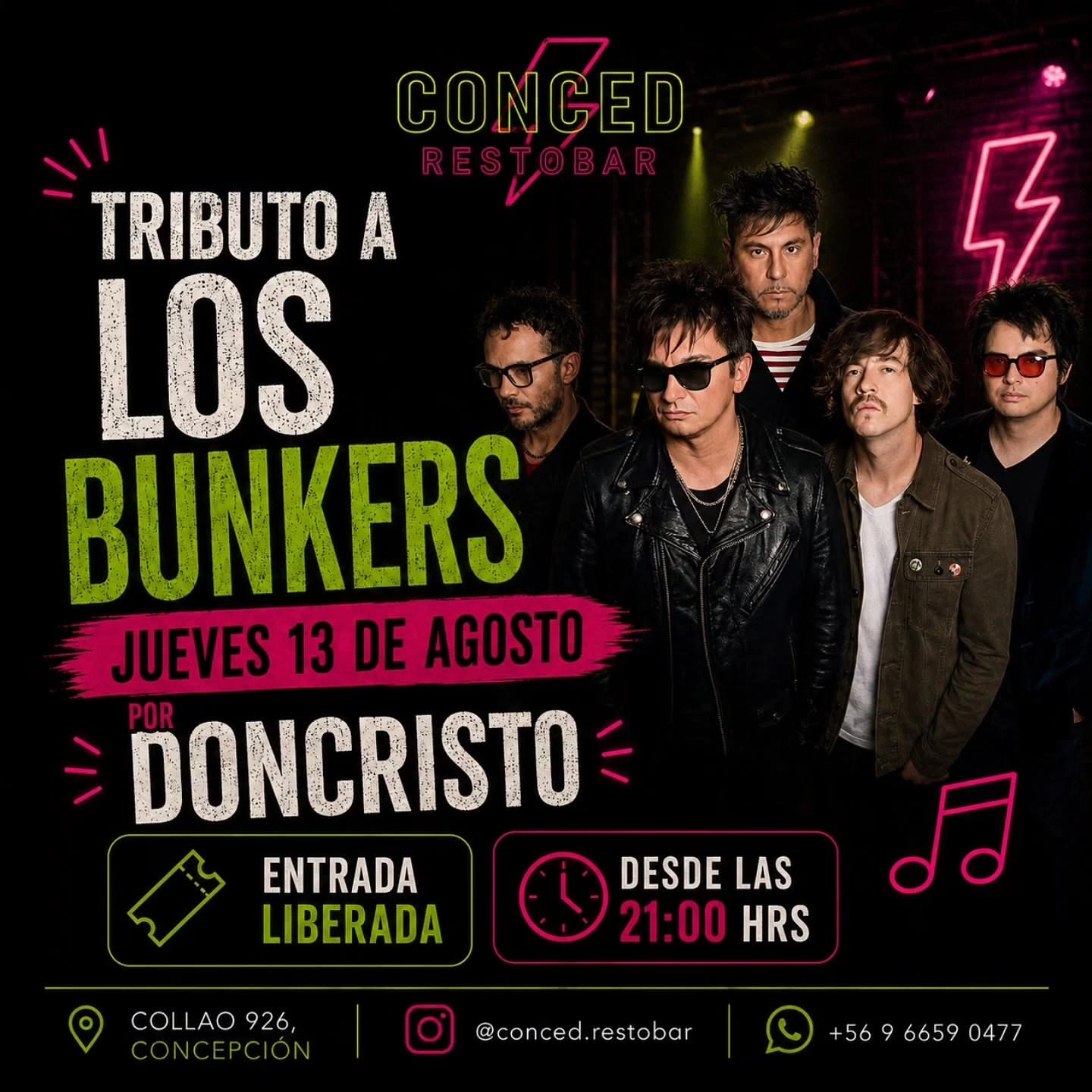 Tributo a Los Bunkers