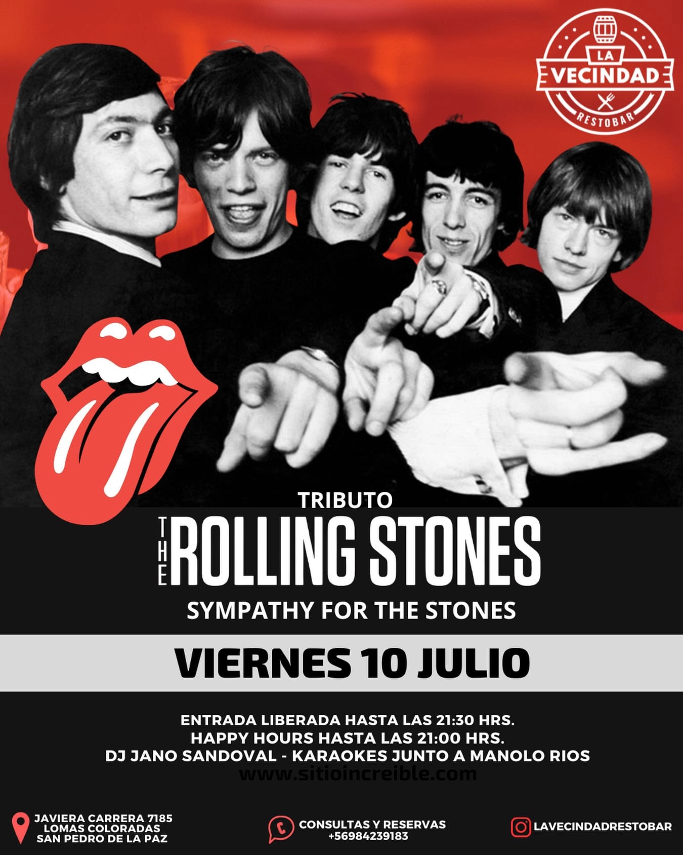 Tributo Rolling Stones - Sympathy for the Stones