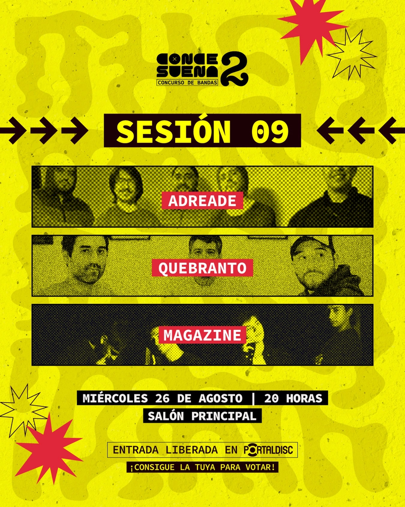 Conce Suena: Concurso de Bandas - Sesión 09