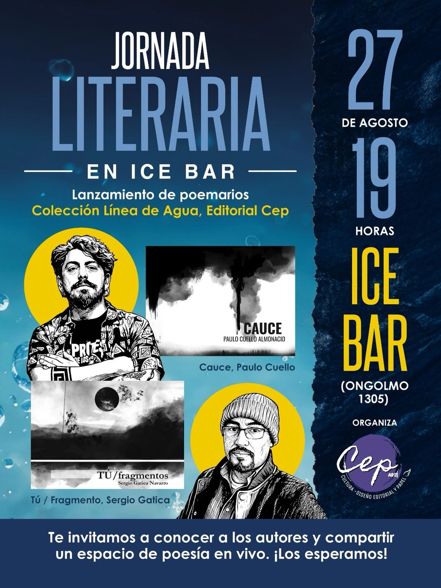 Jornada Literaria en Ice Bar