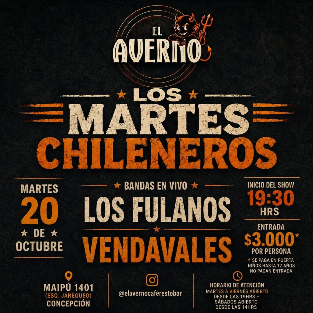 Los Martes Chileneros - Los Fulanos y Vendavales