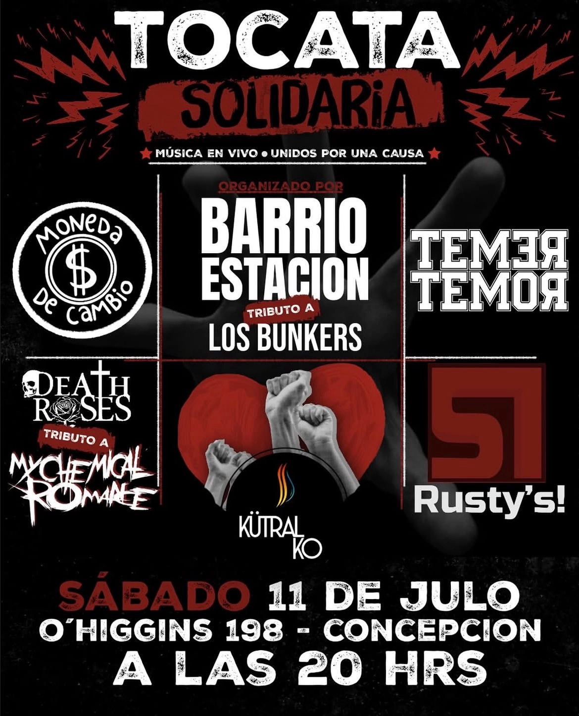 Tocata Solidaria: Tributo a My Chemical Romance
