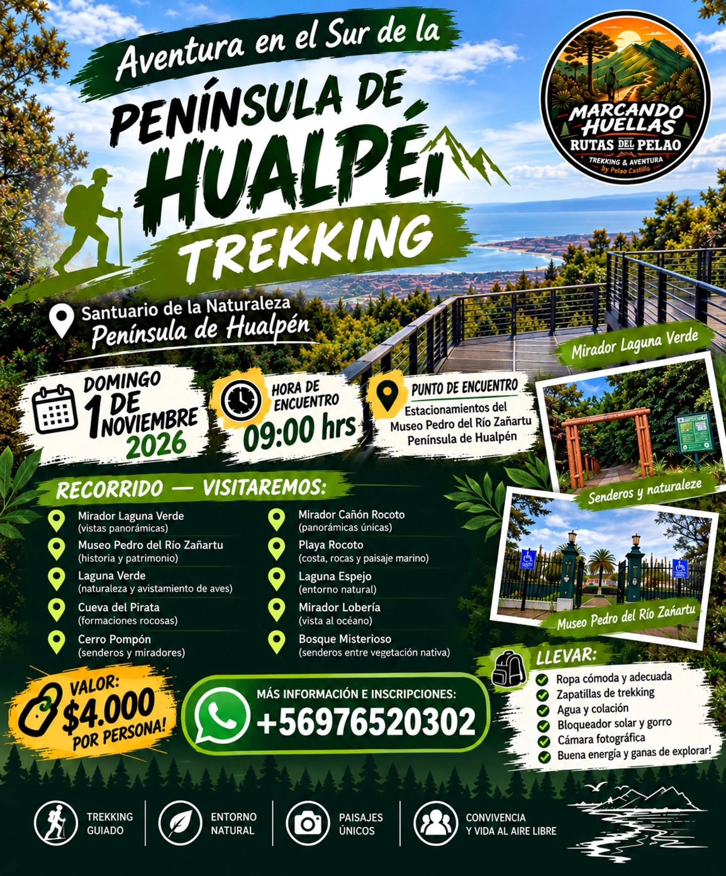 Aventura en el Sur de la Península de Hualpén