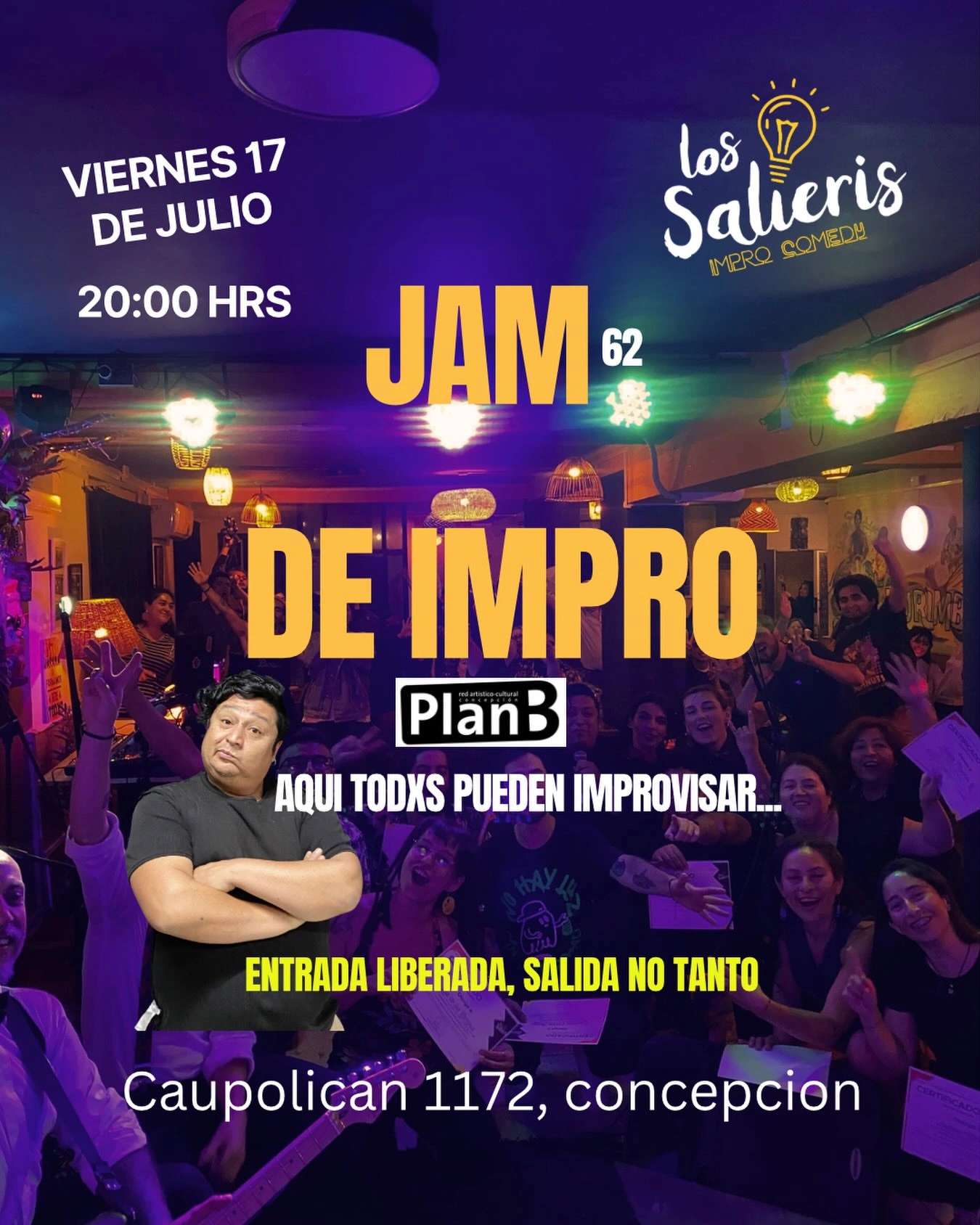 JAM 62 de Impro de Los Salieris