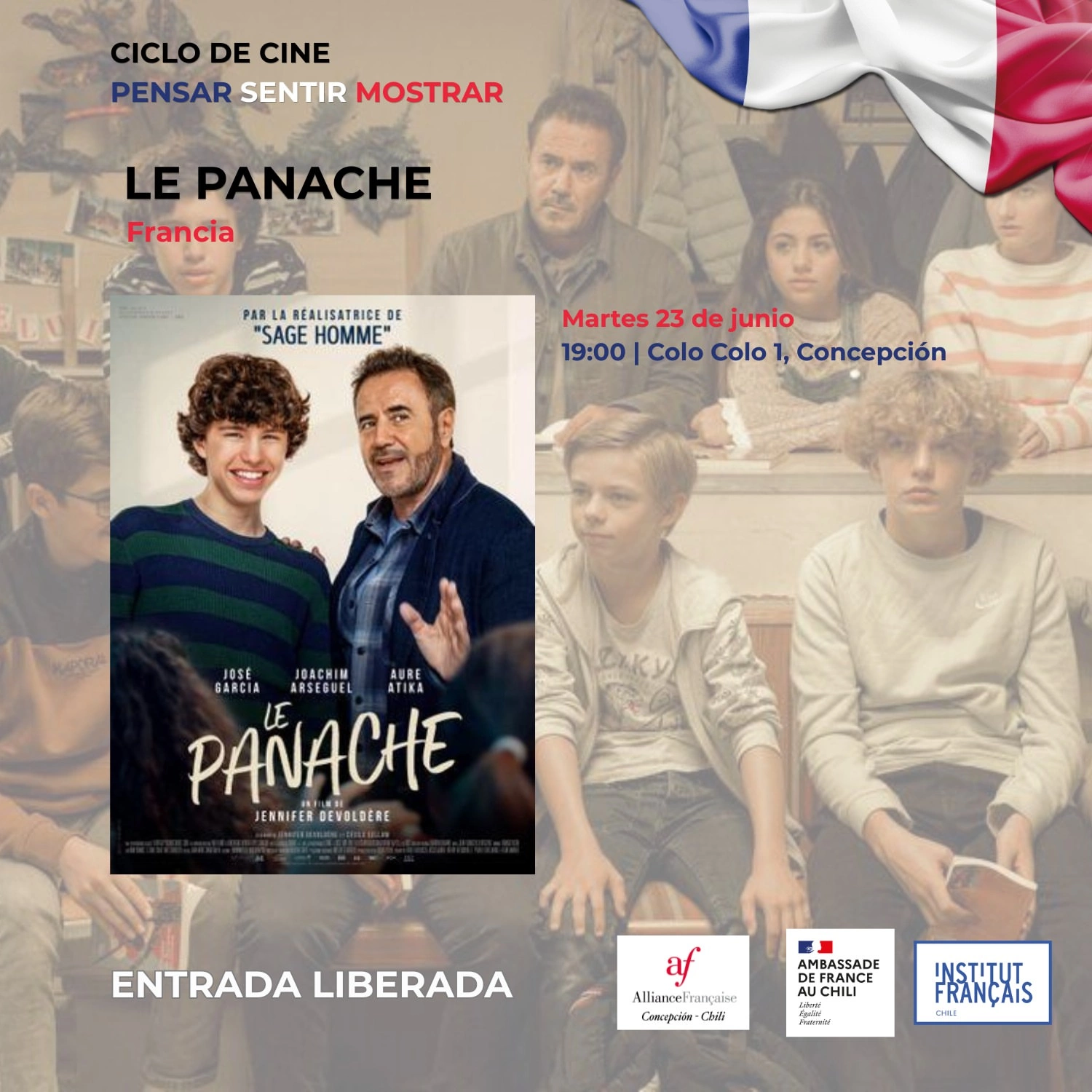 Ciclo de cine “Pensar · Sentir · Mostrar” - Le panache