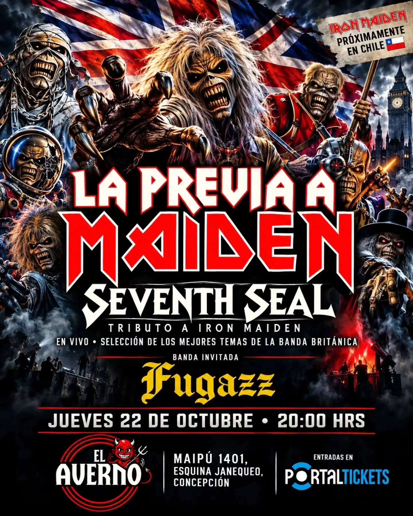 La Previa a Maiden - Tributo a Iron Maiden