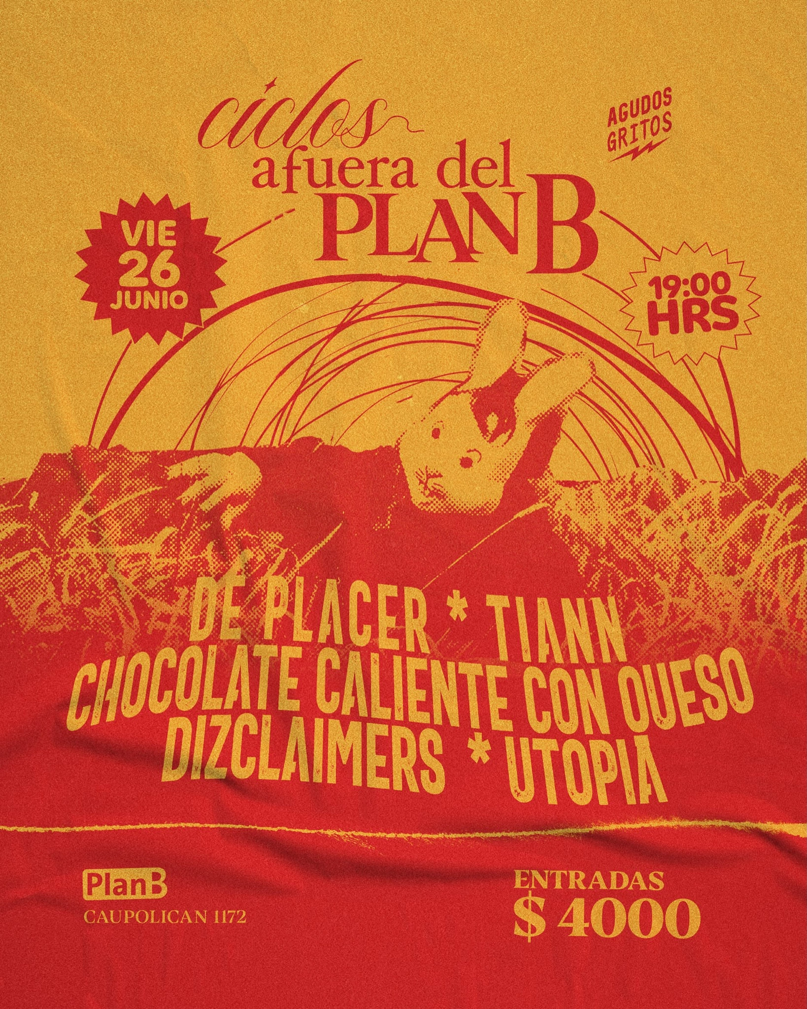 Ciclos Afuera del PlanB - Agudos Gritos