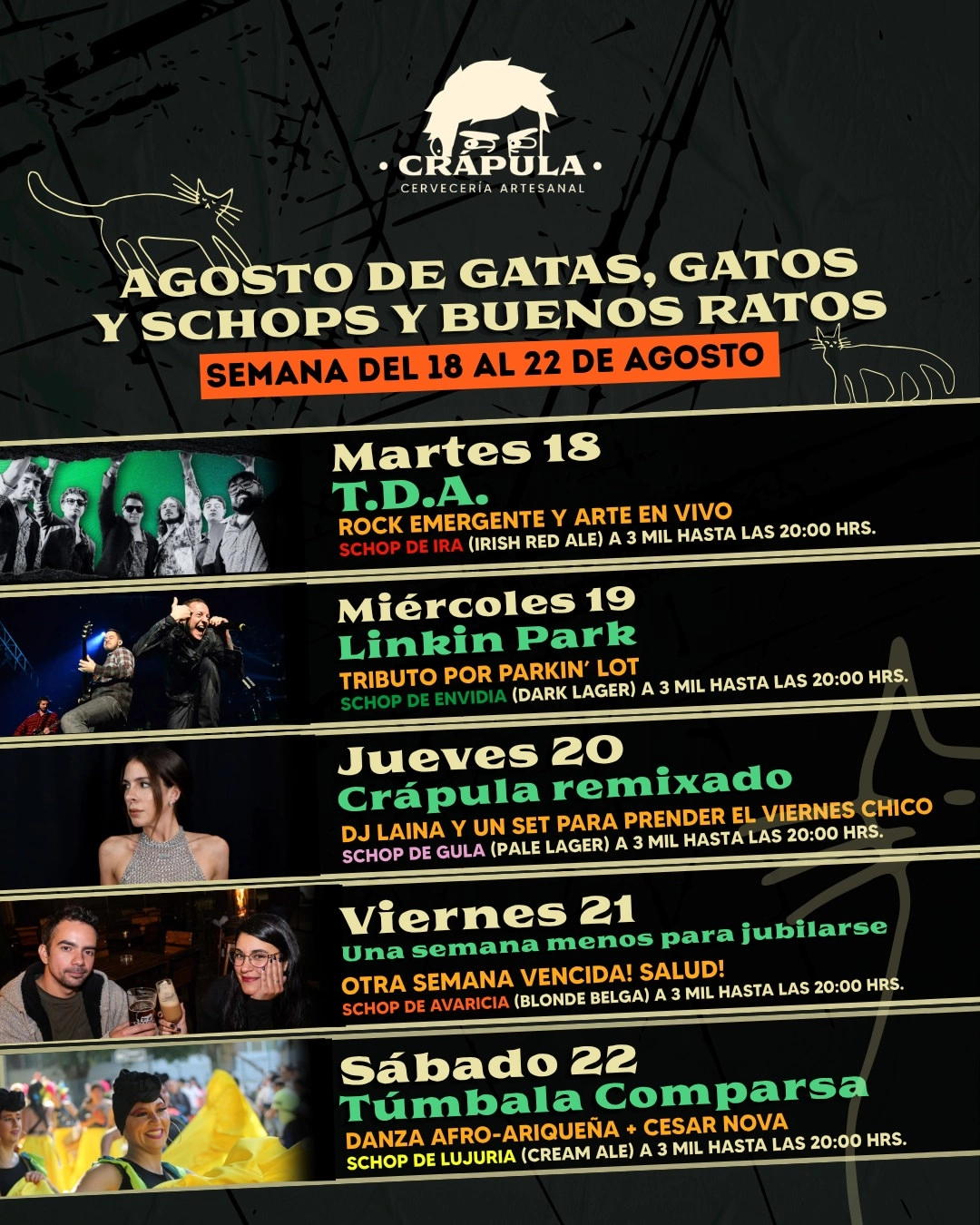 Tributo a Linkin Park por Parkin' Lot