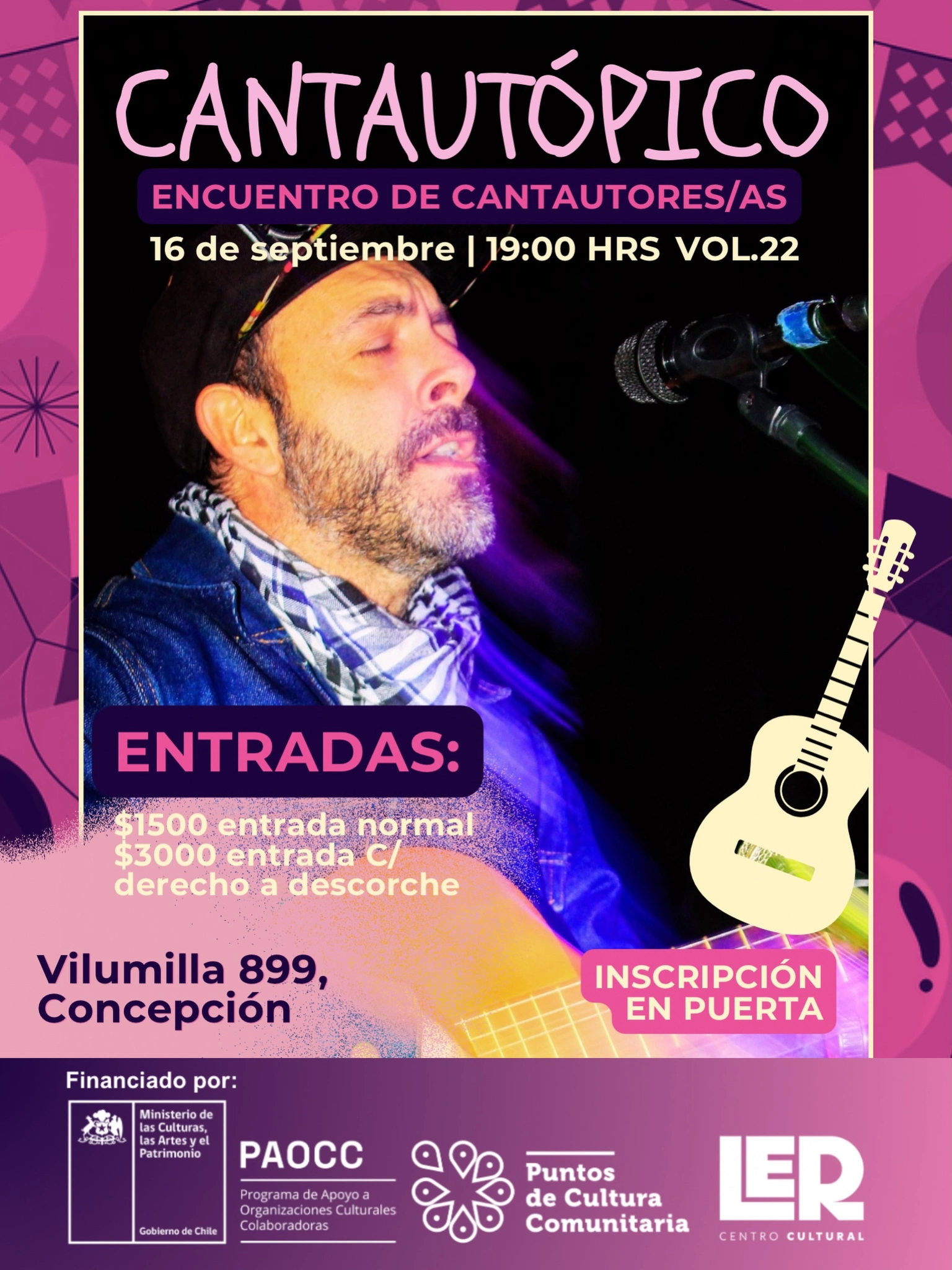 CANTAUTÓPICO ENCUENTRO DE CANTAUTORES Vol. 22