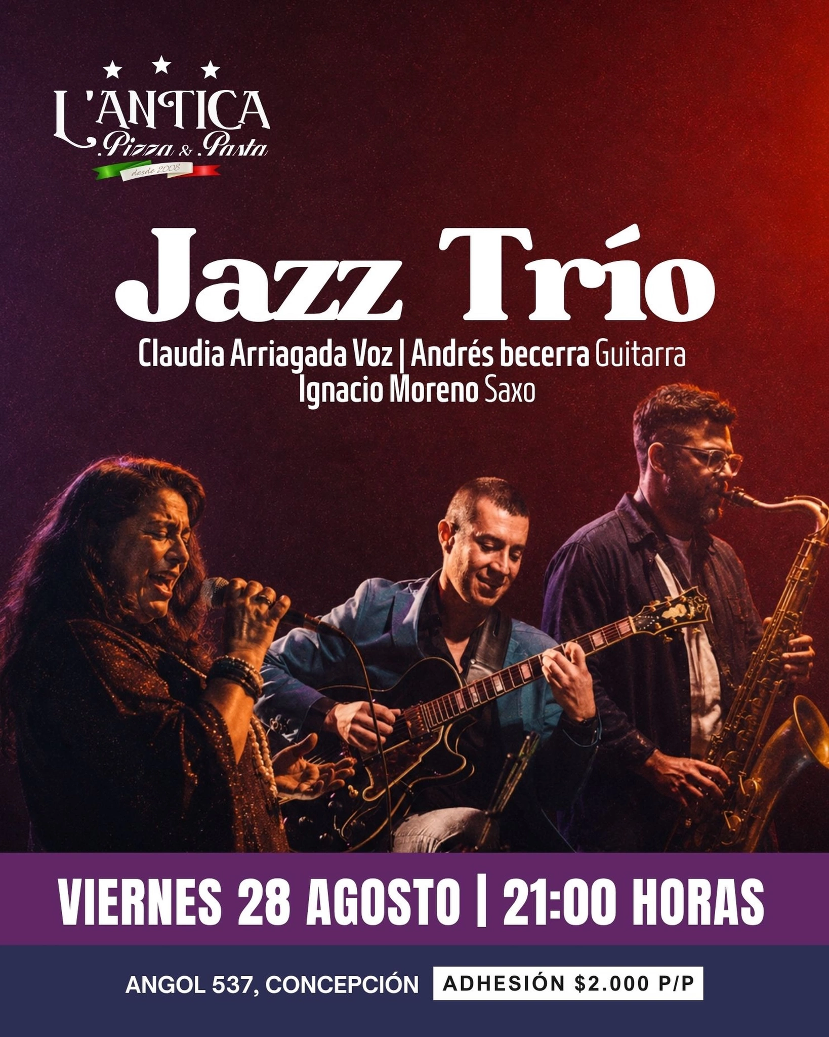 Viernes de Jazz con Claudia Arriagada