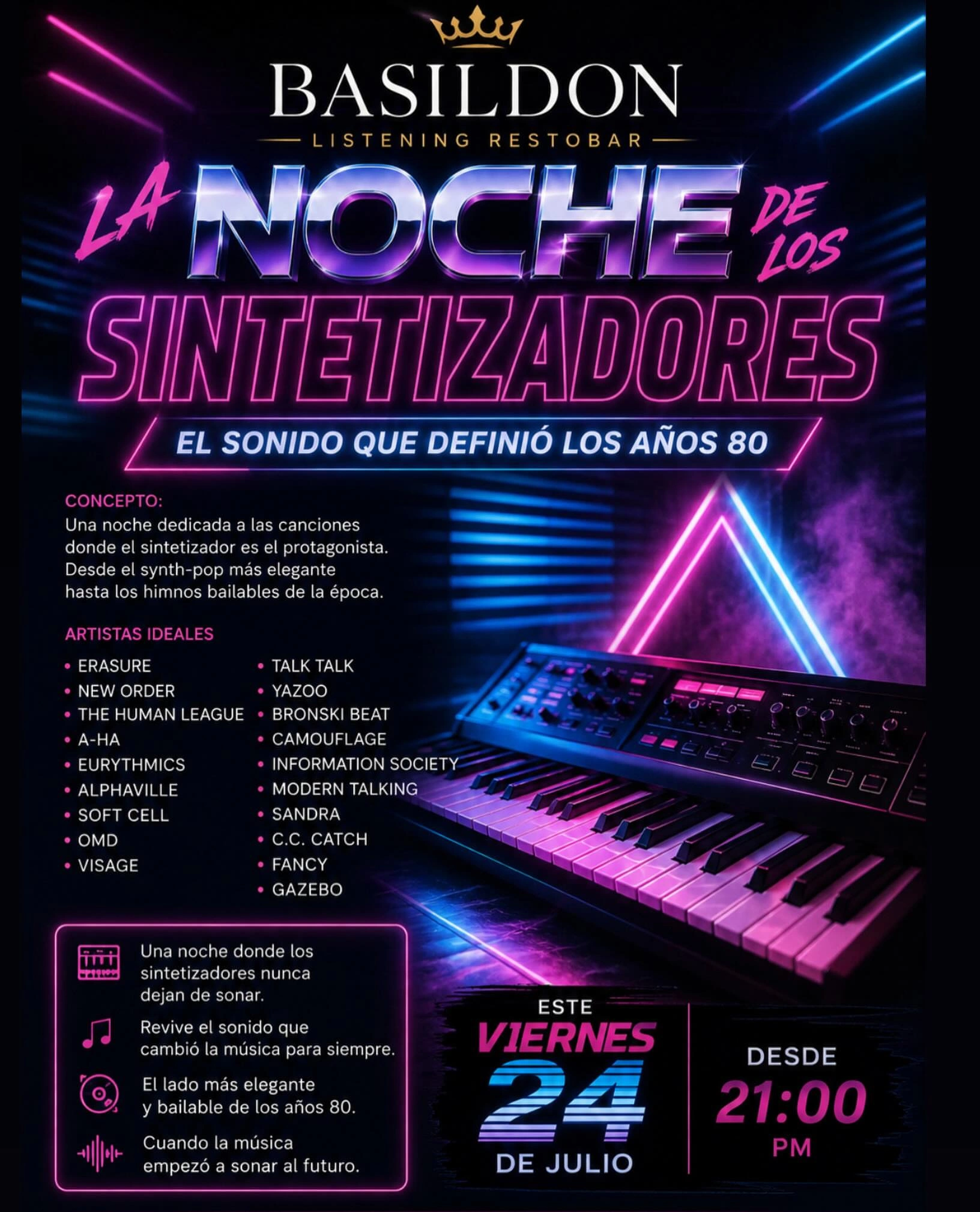 Noche de Los Sintetizadores