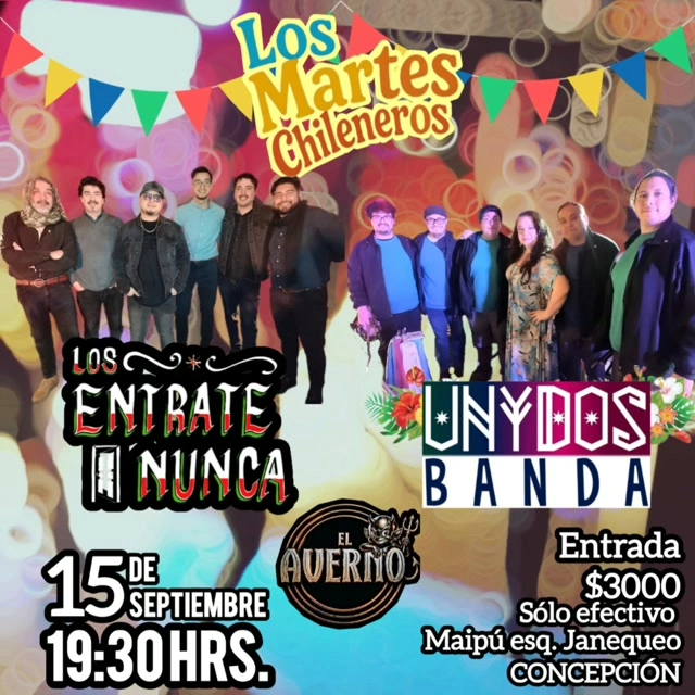 Los Martes Chileneros: Doble Jornada