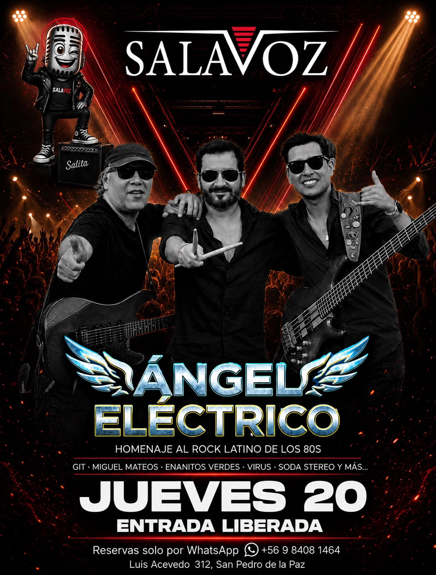 Homenaje al Rock Latino de los 80s
