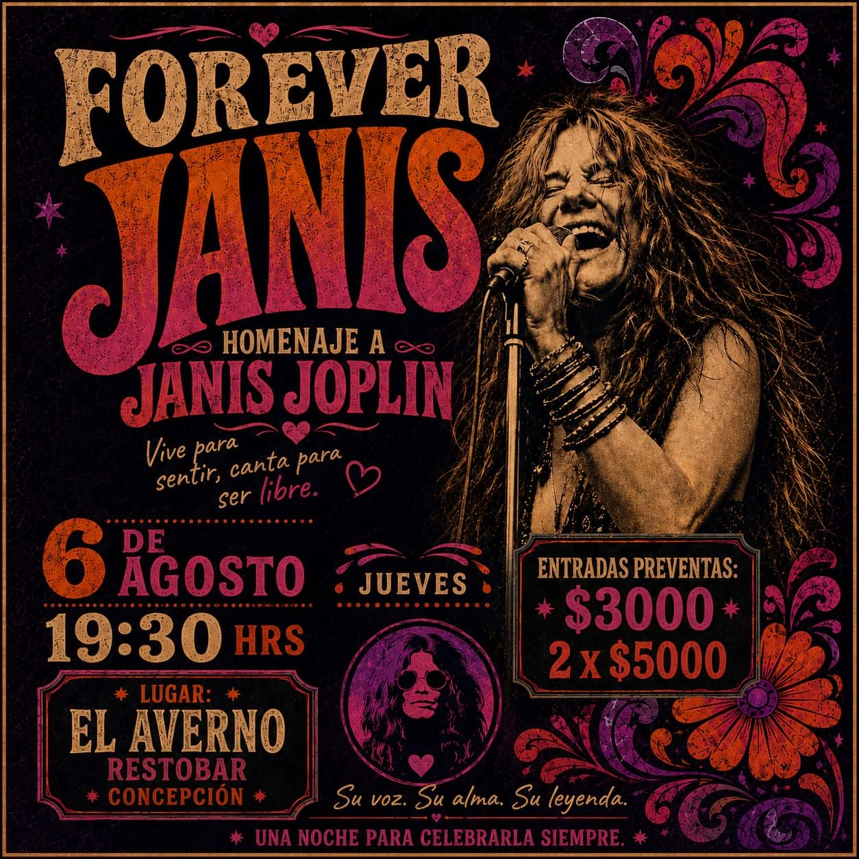 Forever Janis - Homenaje a Janis Joplin