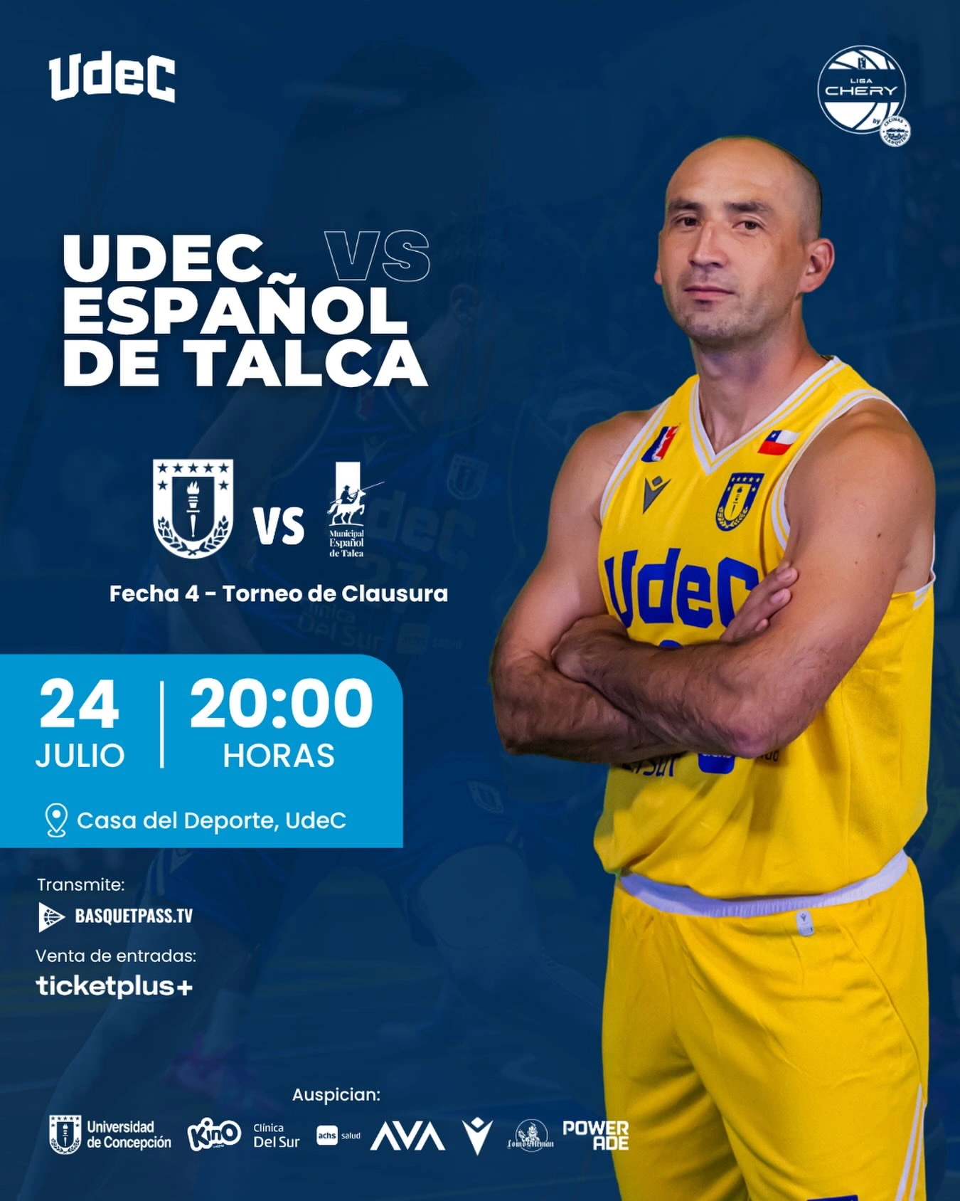 UdeC vs Español de Talca - Torneo de Clausura Del Sur
